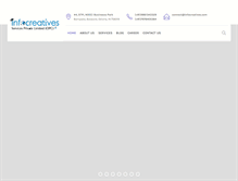 Tablet Screenshot of infocreatives.com